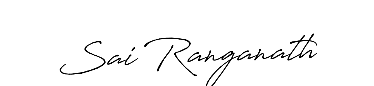 Make a beautiful signature design for name Sai Ranganath. Use this online signature maker to create a handwritten signature for free. Sai Ranganath signature style 7 images and pictures png