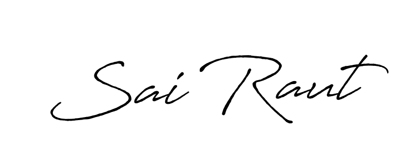 You can use this online signature creator to create a handwritten signature for the name Sai Raut. This is the best online autograph maker. Sai Raut signature style 7 images and pictures png
