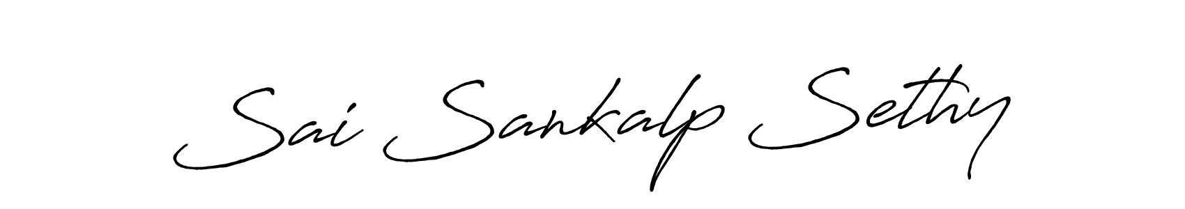Also You can easily find your signature by using the search form. We will create Sai Sankalp Sethy name handwritten signature images for you free of cost using Antro_Vectra_Bolder sign style. Sai Sankalp Sethy signature style 7 images and pictures png