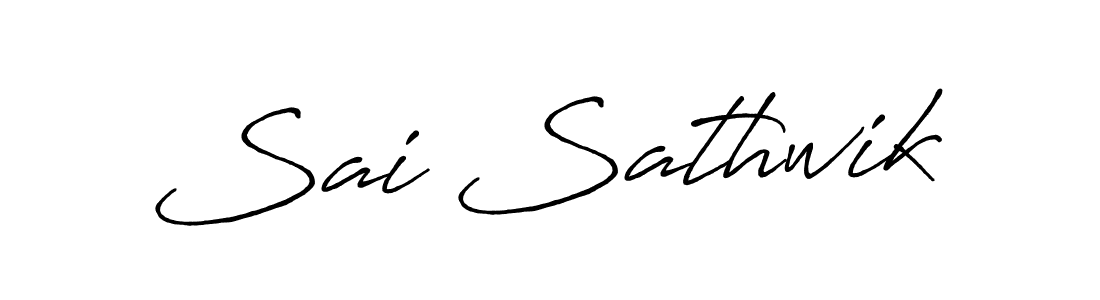 if you are searching for the best signature style for your name Sai Sathwik. so please give up your signature search. here we have designed multiple signature styles  using Antro_Vectra_Bolder. Sai Sathwik signature style 7 images and pictures png