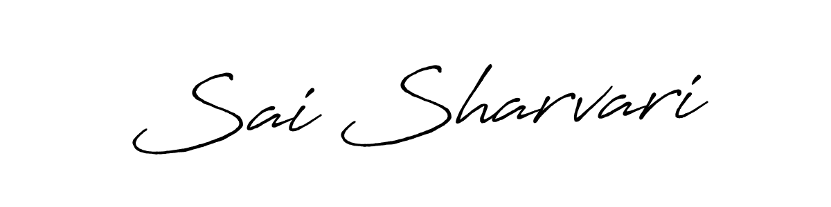 Once you've used our free online signature maker to create your best signature Antro_Vectra_Bolder style, it's time to enjoy all of the benefits that Sai Sharvari name signing documents. Sai Sharvari signature style 7 images and pictures png