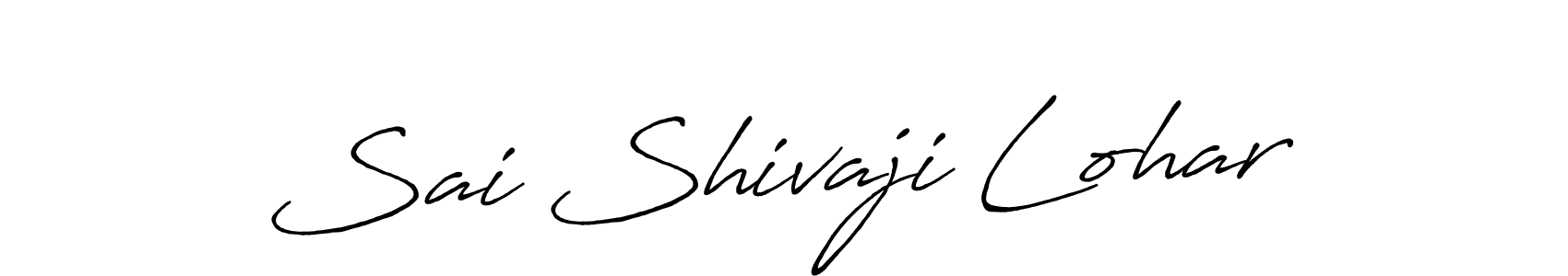 Similarly Antro_Vectra_Bolder is the best handwritten signature design. Signature creator online .You can use it as an online autograph creator for name Sai Shivaji Lohar. Sai Shivaji Lohar signature style 7 images and pictures png