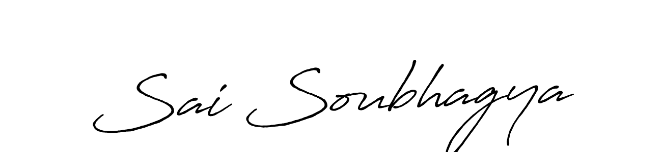 Make a short Sai Soubhagya signature style. Manage your documents anywhere anytime using Antro_Vectra_Bolder. Create and add eSignatures, submit forms, share and send files easily. Sai Soubhagya signature style 7 images and pictures png