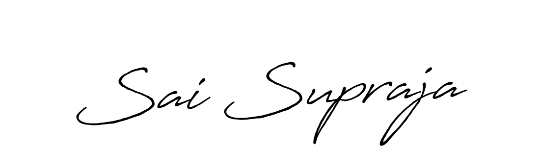 if you are searching for the best signature style for your name Sai Supraja. so please give up your signature search. here we have designed multiple signature styles  using Antro_Vectra_Bolder. Sai Supraja signature style 7 images and pictures png