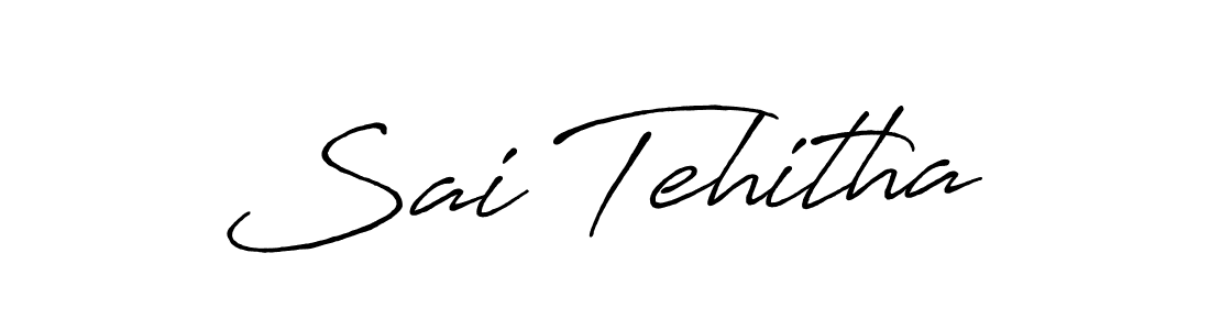 It looks lik you need a new signature style for name Sai Tehitha. Design unique handwritten (Antro_Vectra_Bolder) signature with our free signature maker in just a few clicks. Sai Tehitha signature style 7 images and pictures png