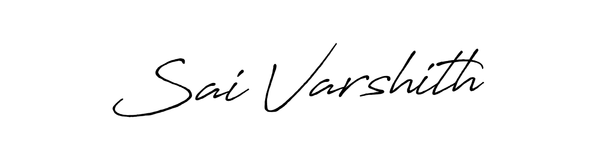 You should practise on your own different ways (Antro_Vectra_Bolder) to write your name (Sai Varshith) in signature. don't let someone else do it for you. Sai Varshith signature style 7 images and pictures png