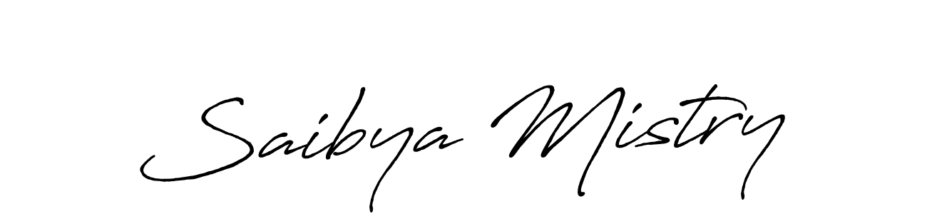 Make a beautiful signature design for name Saibya Mistry. Use this online signature maker to create a handwritten signature for free. Saibya Mistry signature style 7 images and pictures png