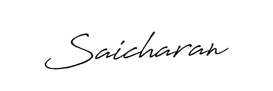 Also You can easily find your signature by using the search form. We will create Saicharan name handwritten signature images for you free of cost using Antro_Vectra_Bolder sign style. Saicharan signature style 7 images and pictures png
