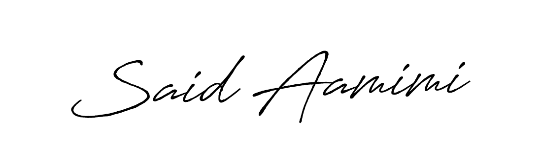 Here are the top 10 professional signature styles for the name Said Aamimi. These are the best autograph styles you can use for your name. Said Aamimi signature style 7 images and pictures png