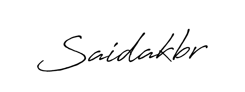 Also You can easily find your signature by using the search form. We will create Saidakbr name handwritten signature images for you free of cost using Antro_Vectra_Bolder sign style. Saidakbr signature style 7 images and pictures png