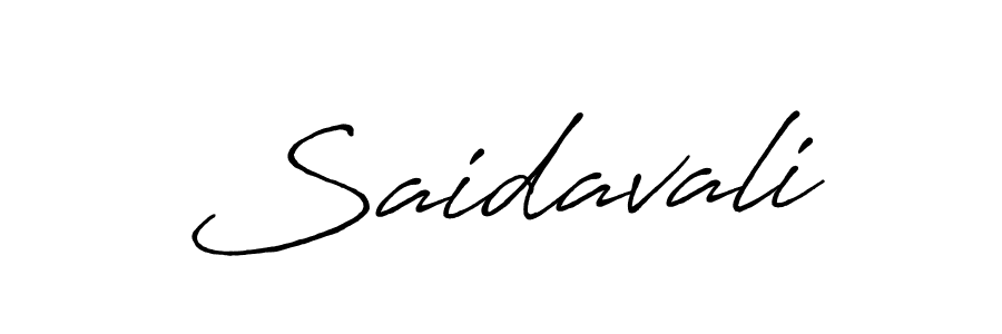 Make a beautiful signature design for name Saidavali. Use this online signature maker to create a handwritten signature for free. Saidavali signature style 7 images and pictures png