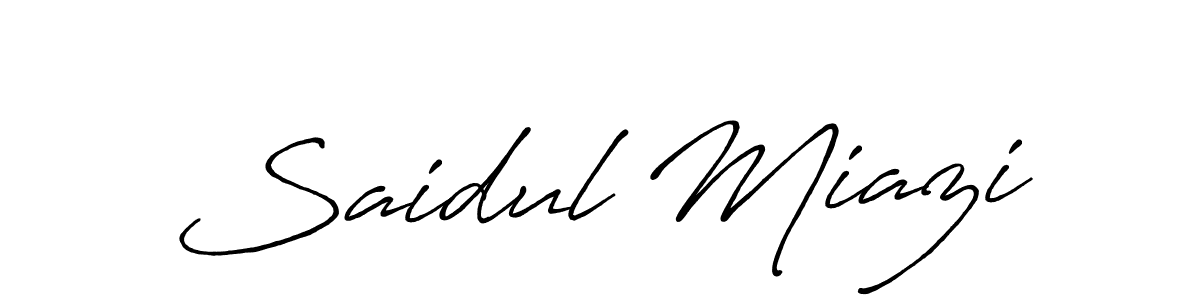 This is the best signature style for the Saidul Miazi name. Also you like these signature font (Antro_Vectra_Bolder). Mix name signature. Saidul Miazi signature style 7 images and pictures png