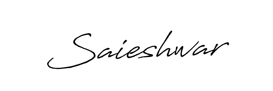 The best way (Antro_Vectra_Bolder) to make a short signature is to pick only two or three words in your name. The name Saieshwar include a total of six letters. For converting this name. Saieshwar signature style 7 images and pictures png