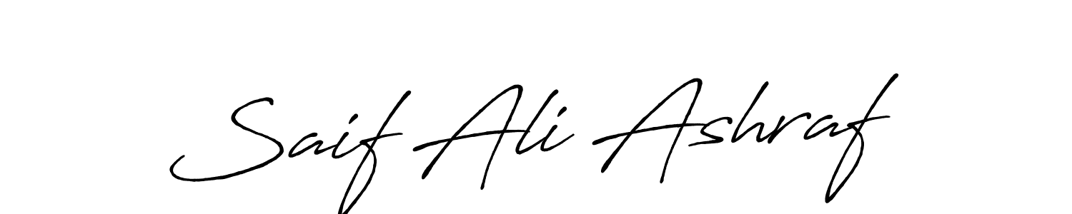 Make a beautiful signature design for name Saif Ali Ashraf. Use this online signature maker to create a handwritten signature for free. Saif Ali Ashraf signature style 7 images and pictures png