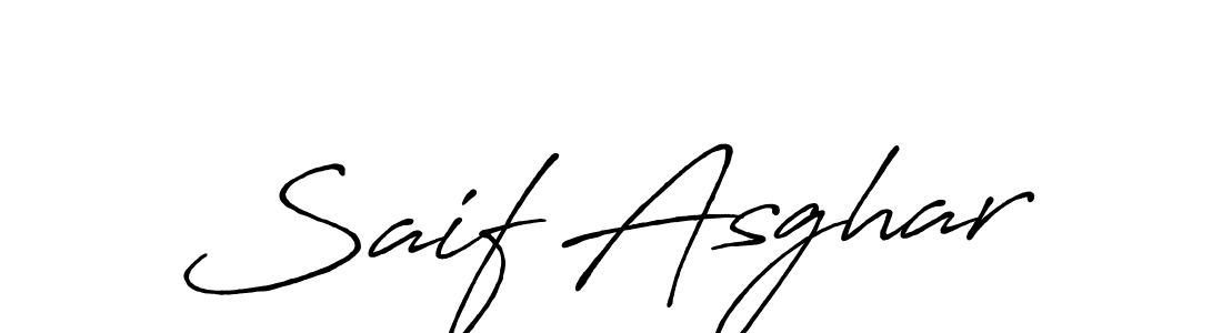 Similarly Antro_Vectra_Bolder is the best handwritten signature design. Signature creator online .You can use it as an online autograph creator for name Saif Asghar. Saif Asghar signature style 7 images and pictures png