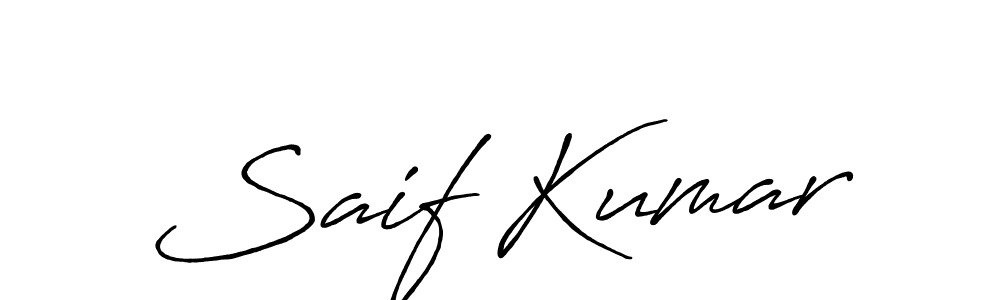 if you are searching for the best signature style for your name Saif Kumar. so please give up your signature search. here we have designed multiple signature styles  using Antro_Vectra_Bolder. Saif Kumar signature style 7 images and pictures png