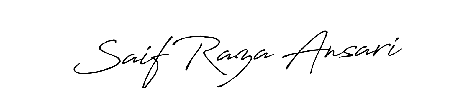 You should practise on your own different ways (Antro_Vectra_Bolder) to write your name (Saif Raza Ansari) in signature. don't let someone else do it for you. Saif Raza Ansari signature style 7 images and pictures png