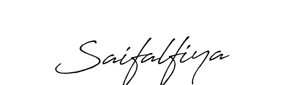 Make a short Saifalfiya signature style. Manage your documents anywhere anytime using Antro_Vectra_Bolder. Create and add eSignatures, submit forms, share and send files easily. Saifalfiya signature style 7 images and pictures png