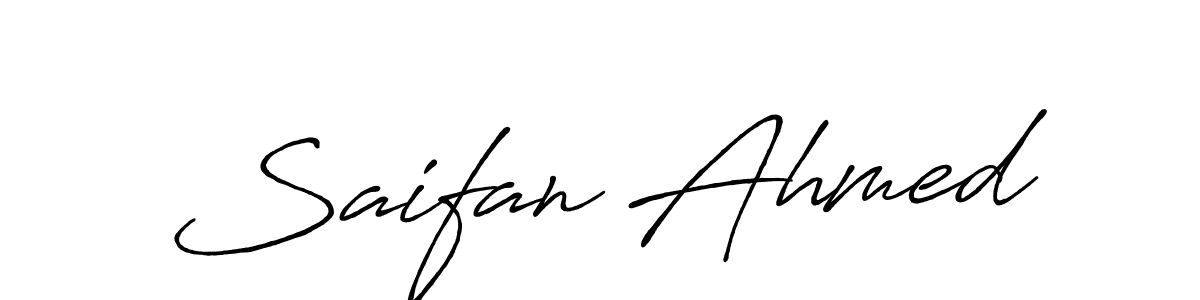 This is the best signature style for the Saifan Ahmed name. Also you like these signature font (Antro_Vectra_Bolder). Mix name signature. Saifan Ahmed signature style 7 images and pictures png