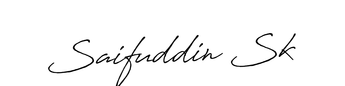 How to Draw Saifuddin Sk signature style? Antro_Vectra_Bolder is a latest design signature styles for name Saifuddin Sk. Saifuddin Sk signature style 7 images and pictures png