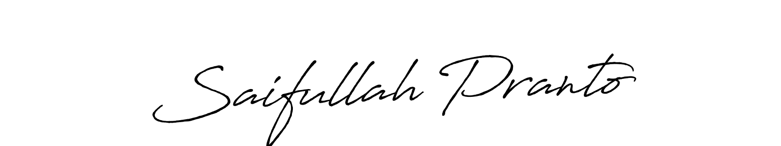 Best and Professional Signature Style for Saifullah Pranto. Antro_Vectra_Bolder Best Signature Style Collection. Saifullah Pranto signature style 7 images and pictures png