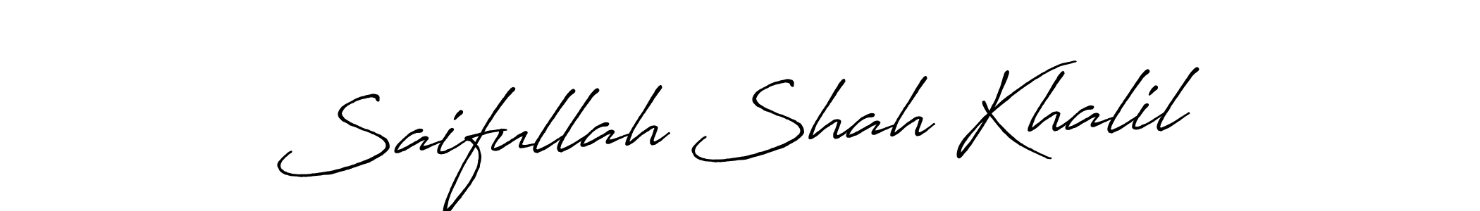 Similarly Antro_Vectra_Bolder is the best handwritten signature design. Signature creator online .You can use it as an online autograph creator for name Saifullah Shah Khalil. Saifullah Shah Khalil signature style 7 images and pictures png