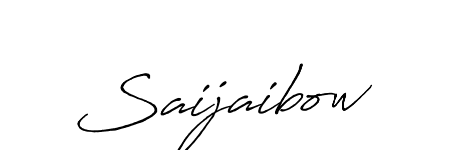 Make a beautiful signature design for name Saijaibow. Use this online signature maker to create a handwritten signature for free. Saijaibow signature style 7 images and pictures png