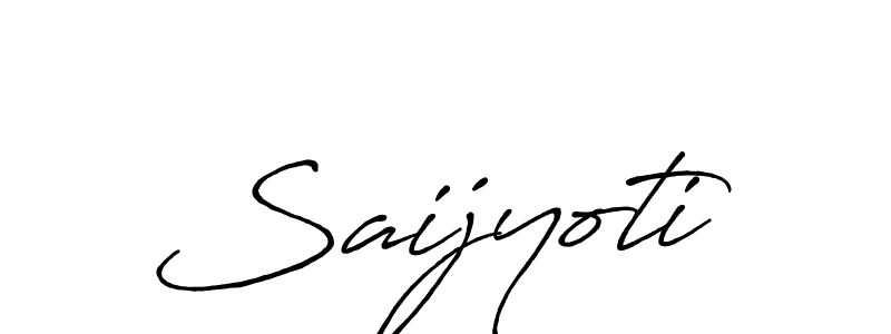 Saijyoti stylish signature style. Best Handwritten Sign (Antro_Vectra_Bolder) for my name. Handwritten Signature Collection Ideas for my name Saijyoti. Saijyoti signature style 7 images and pictures png