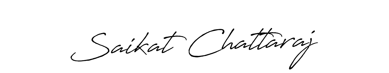 The best way (Antro_Vectra_Bolder) to make a short signature is to pick only two or three words in your name. The name Saikat Chattaraj include a total of six letters. For converting this name. Saikat Chattaraj signature style 7 images and pictures png