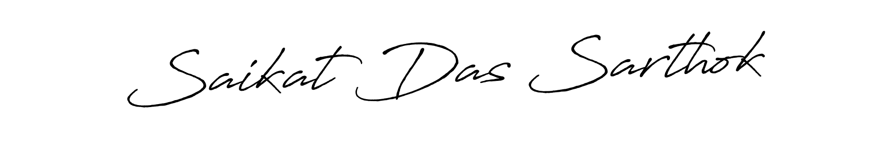 Antro_Vectra_Bolder is a professional signature style that is perfect for those who want to add a touch of class to their signature. It is also a great choice for those who want to make their signature more unique. Get Saikat Das Sarthok name to fancy signature for free. Saikat Das Sarthok signature style 7 images and pictures png