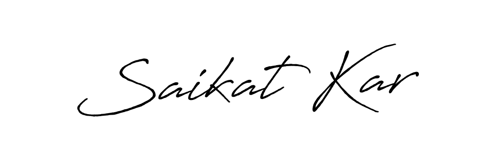 Check out images of Autograph of Saikat Kar name. Actor Saikat Kar Signature Style. Antro_Vectra_Bolder is a professional sign style online. Saikat Kar signature style 7 images and pictures png