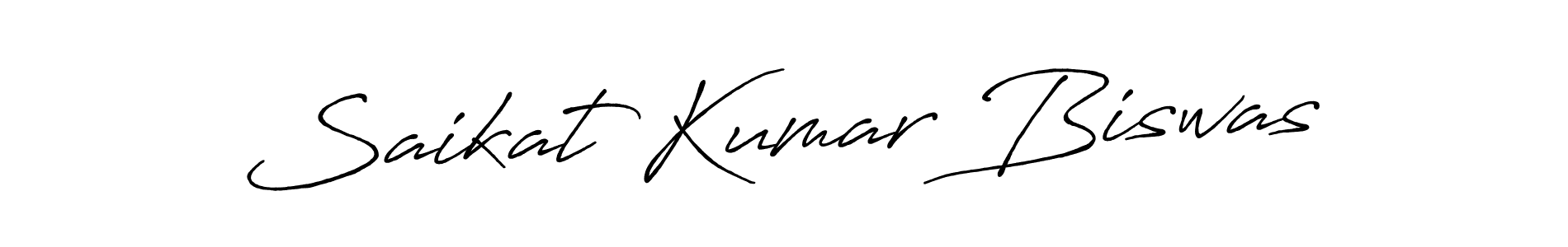 Use a signature maker to create a handwritten signature online. With this signature software, you can design (Antro_Vectra_Bolder) your own signature for name Saikat Kumar Biswas. Saikat Kumar Biswas signature style 7 images and pictures png