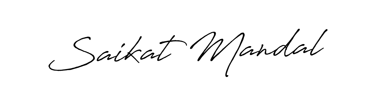 The best way (Antro_Vectra_Bolder) to make a short signature is to pick only two or three words in your name. The name Saikat Mandal include a total of six letters. For converting this name. Saikat Mandal signature style 7 images and pictures png