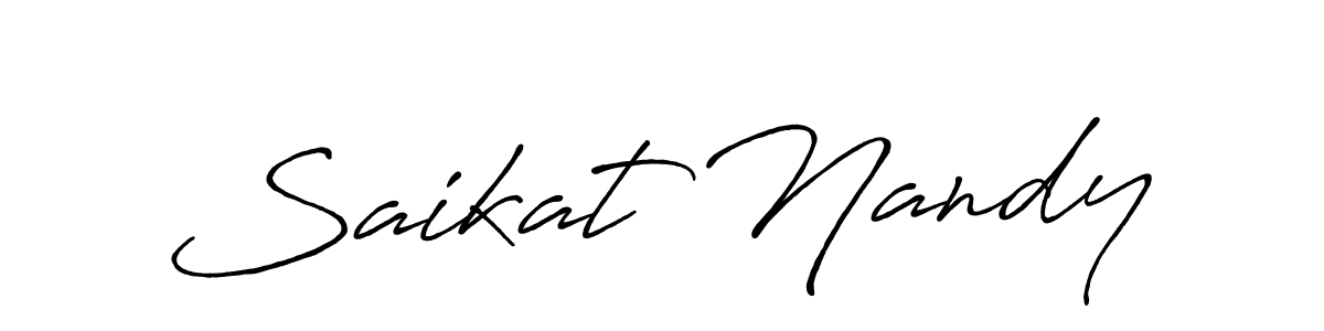 You should practise on your own different ways (Antro_Vectra_Bolder) to write your name (Saikat Nandy) in signature. don't let someone else do it for you. Saikat Nandy signature style 7 images and pictures png