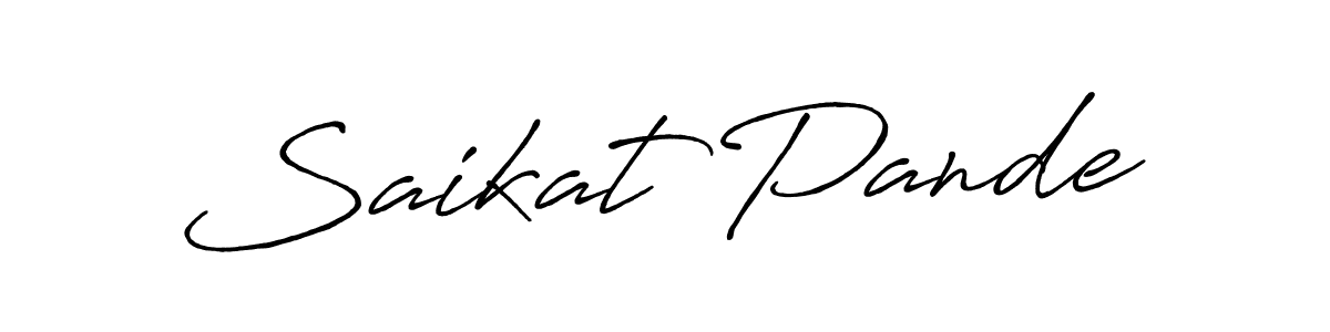 You can use this online signature creator to create a handwritten signature for the name Saikat Pande. This is the best online autograph maker. Saikat Pande signature style 7 images and pictures png