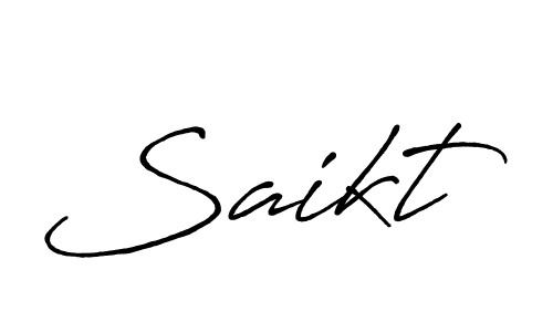 Make a short Saikt signature style. Manage your documents anywhere anytime using Antro_Vectra_Bolder. Create and add eSignatures, submit forms, share and send files easily. Saikt signature style 7 images and pictures png