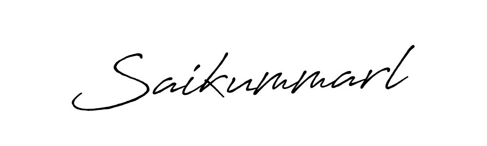 Also we have Saikummarl name is the best signature style. Create professional handwritten signature collection using Antro_Vectra_Bolder autograph style. Saikummarl signature style 7 images and pictures png