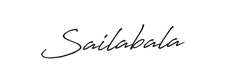 Also we have Sailabala name is the best signature style. Create professional handwritten signature collection using Antro_Vectra_Bolder autograph style. Sailabala signature style 7 images and pictures png