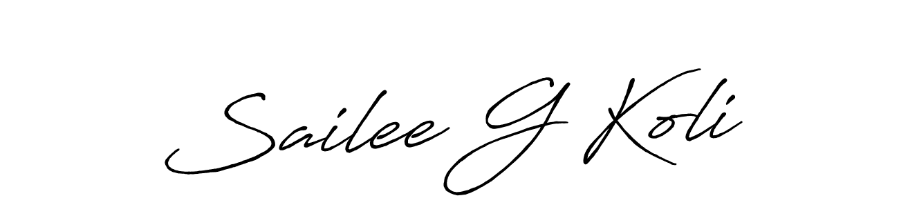 You should practise on your own different ways (Antro_Vectra_Bolder) to write your name (Sailee G Koli) in signature. don't let someone else do it for you. Sailee G Koli signature style 7 images and pictures png