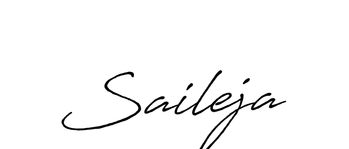 How to make Saileja signature? Antro_Vectra_Bolder is a professional autograph style. Create handwritten signature for Saileja name. Saileja signature style 7 images and pictures png
