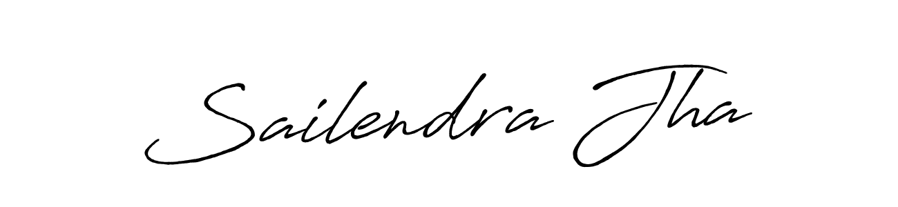 Antro_Vectra_Bolder is a professional signature style that is perfect for those who want to add a touch of class to their signature. It is also a great choice for those who want to make their signature more unique. Get Sailendra Jha name to fancy signature for free. Sailendra Jha signature style 7 images and pictures png