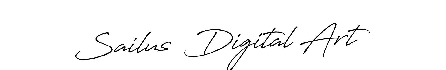 Make a short Sailus  Digital Art signature style. Manage your documents anywhere anytime using Antro_Vectra_Bolder. Create and add eSignatures, submit forms, share and send files easily. Sailus  Digital Art signature style 7 images and pictures png