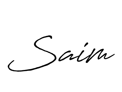 Check out images of Autograph of Saim name. Actor Saim Signature Style. Antro_Vectra_Bolder is a professional sign style online. Saim signature style 7 images and pictures png