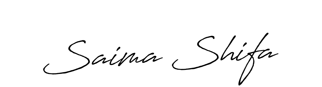 You should practise on your own different ways (Antro_Vectra_Bolder) to write your name (Saima Shifa) in signature. don't let someone else do it for you. Saima Shifa signature style 7 images and pictures png