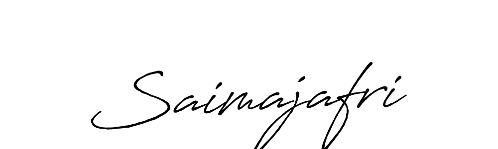 Once you've used our free online signature maker to create your best signature Antro_Vectra_Bolder style, it's time to enjoy all of the benefits that Saimajafri name signing documents. Saimajafri signature style 7 images and pictures png