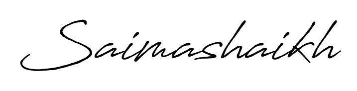 If you are searching for the best signature style for your name Saimashaikh, here we have designed multiple signature styles using Antro_Vectra_Bolder. Saimashaikh signature style 7 images and pictures png