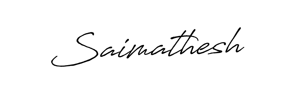 Similarly Antro_Vectra_Bolder is the best handwritten signature design. Signature creator online .You can use it as an online autograph creator for name Saimathesh. Saimathesh signature style 7 images and pictures png