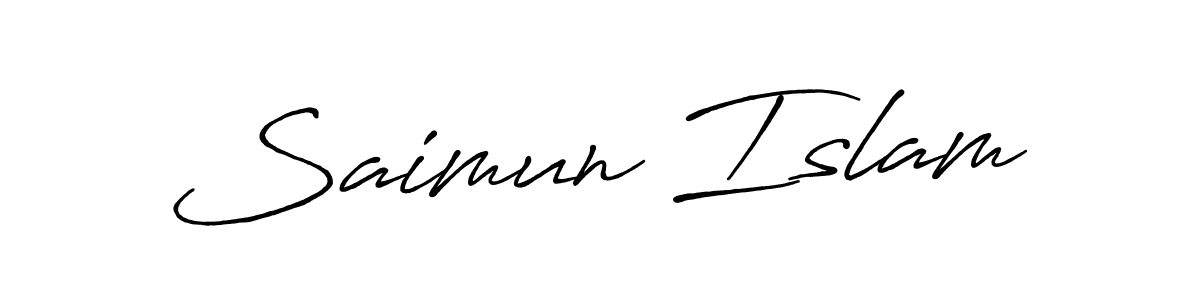 You can use this online signature creator to create a handwritten signature for the name Saimun Islam. This is the best online autograph maker. Saimun Islam signature style 7 images and pictures png