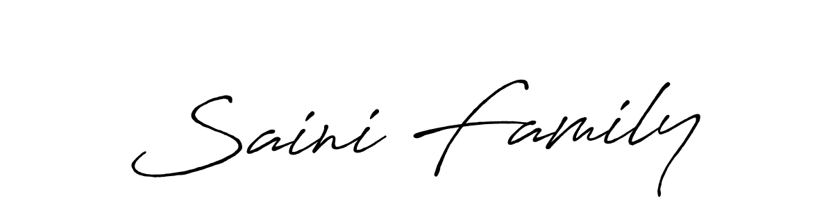 Here are the top 10 professional signature styles for the name Saini Family. These are the best autograph styles you can use for your name. Saini Family signature style 7 images and pictures png