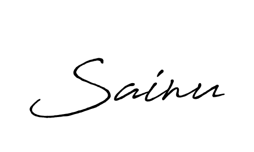 Best and Professional Signature Style for Sainu. Antro_Vectra_Bolder Best Signature Style Collection. Sainu signature style 7 images and pictures png